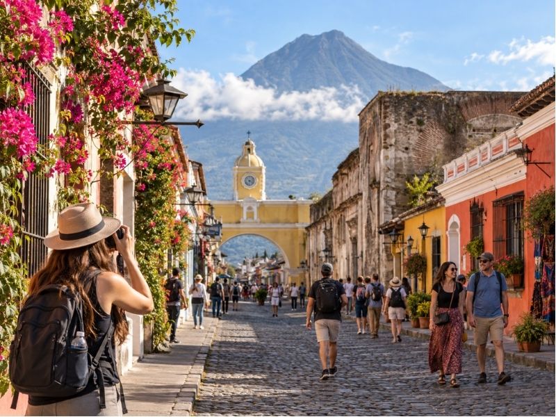 Turismo internacional en Guatemala y economías locales